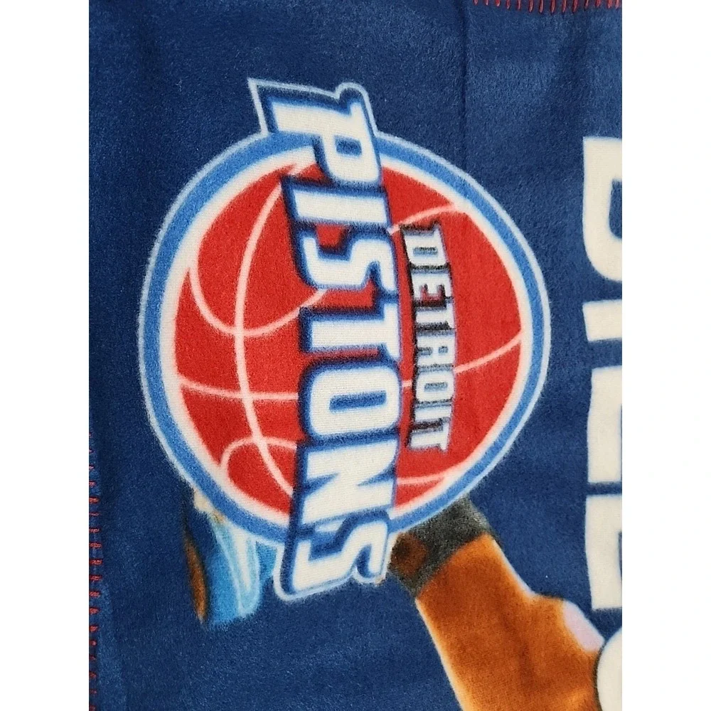 Chauncey Billups 60x39 Blanket Detroit Pistons Vintage BD&A NBA ‎ #1 HOF